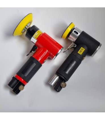 Mini lijadora neumática KA3301 excéntrica de 50 cm con 50 mini discos