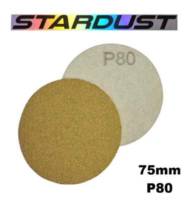 Discos abrasivos autoadhesivos de 75 mm - Grano P80 a P500 - por 10 o 50