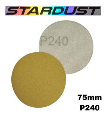 Discos abrasivos autoadhesivos de 75 mm - Grano P80 a P500 - por 10 o 50