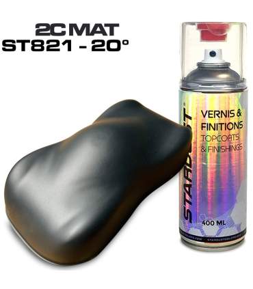 Barniz mate profesional 2C en aerosol de gran resistencia