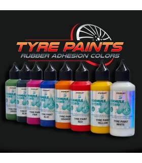 Pinturas para neumáticos TYRES COLORS: para personalizar los neumáticos