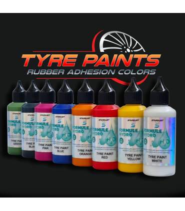 Pinturas para neumáticos TYRES COLORS: para personalizar los neumáticos