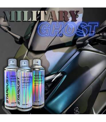 Kit de pintura en spray para scooter con efecto MILITARY GHOST - 16 variantes
