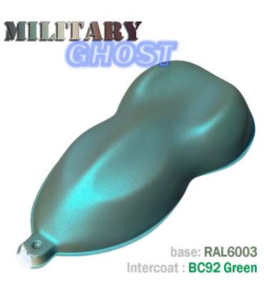 Kit de pintura en spray para scooter con efecto MILITARY GHOST - 16 variantes