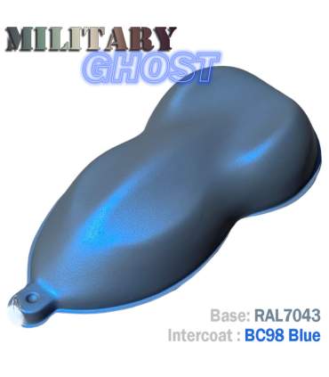 Kit de pintura para moto con efecto MILITARY GHOST - 16 combinaciones