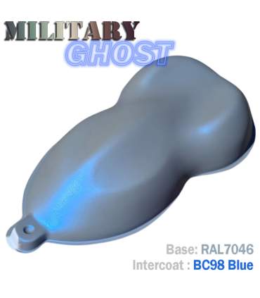 Kit de pintura para moto con efecto MILITARY GHOST - 16 combinaciones