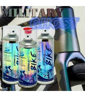 Pintura para bicicleta con efecto MILITARY GHOST – acabado mate nacarado