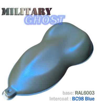 Kit de pintura para bicicleta con efecto MILITARY GHOST - 16 combinaciones