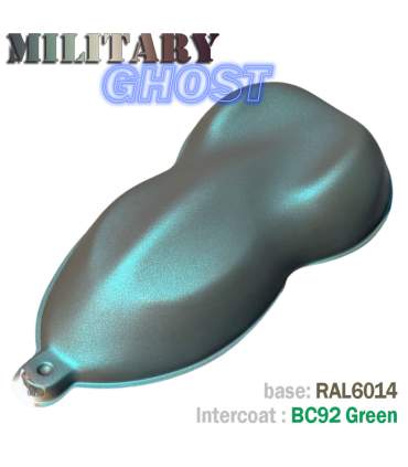 Kit de pintura para bicicleta con efecto MILITARY GHOST - 16 combinaciones