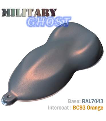 Kit de pintura para bicicleta con efecto MILITARY GHOST - 16 combinaciones