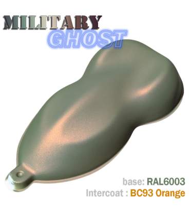 Pintura para coche con efecto MILITARY GHOST – efecto nacarado mate