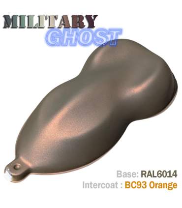 Kit de pintura para coche con efecto MILITARY GHOST - 16 combinaciones