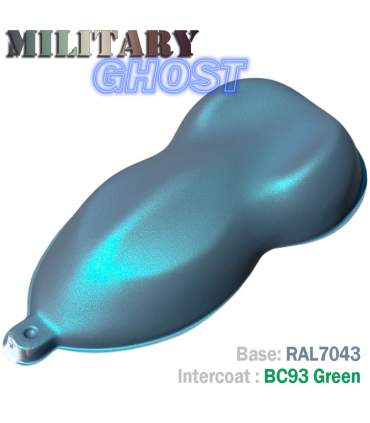 Kit de pintura para coche con efecto MILITARY GHOST - 16 combinaciones