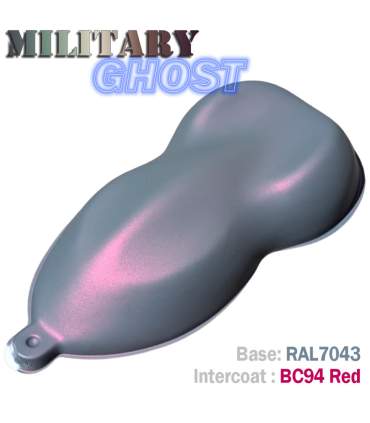 Kit de pintura para coche con efecto MILITARY GHOST - 16 combinaciones