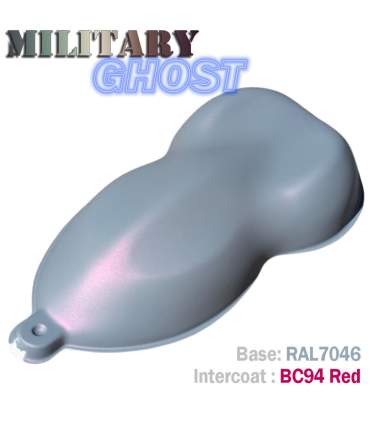 Kit de pintura para coche con efecto MILITARY GHOST - 16 combinaciones