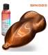 PINTURA METALIZADA PARA AEROGRAFO 9 COLORES 125ML - fórmula ultrafina en disolvente