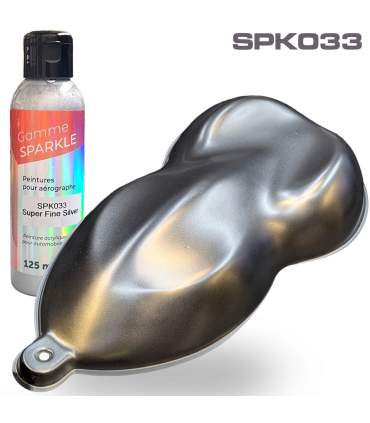 PINTURA METALIZADA PARA AEROGRAFO 9 COLORES 125ML - fórmula ultrafina en disolvente
