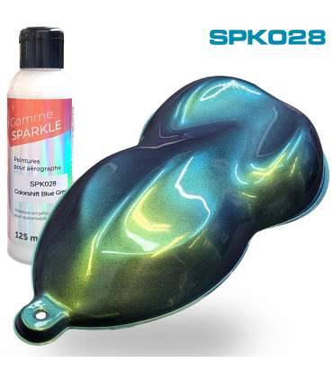 PINTURA MULTICOLOR PARA AEROGRAFO 7 COLORES 125ML
