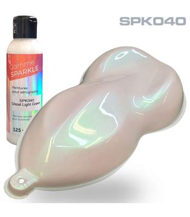 Pinturas para aerógrafos interferentes GHOST – 9 colores disueltos gama SPARKLE
