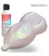 Pinturas para aerógrafos interferentes GHOST – 9 colores disueltos gama SPARKLE