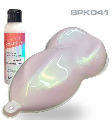 Pinturas para aerógrafos interferentes GHOST – 9 colores disueltos gama SPARKLE