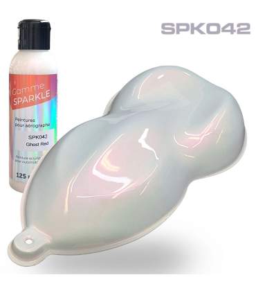 Pinturas para aerógrafos interferentes GHOST – 9 colores disueltos gama SPARKLE