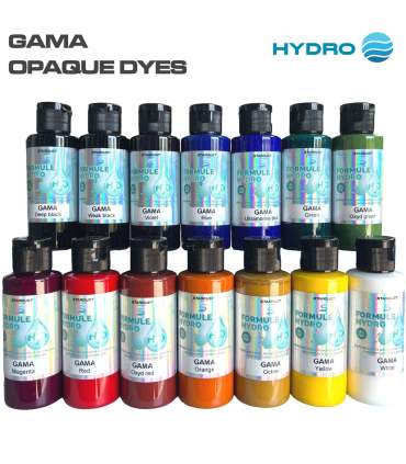 Tintes concentrados para pinturas y resinas al agua