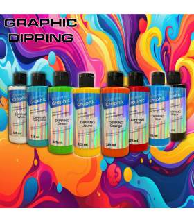 Pinturas para Dipping Graphic – 8 colores hidrográficos