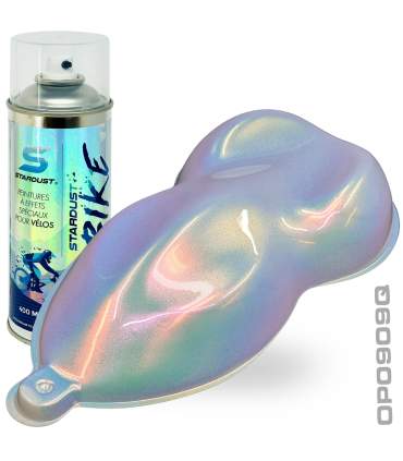 Pintura efecto nácar OPALE en aerosol para bicicleta - 13 tintas opalescentes Stardust Bike
