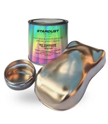 Pintura GoChrome dorada, bronce, cobre, platina