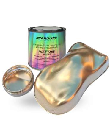 Pintura GoChrome dorada, bronce, cobre, platina