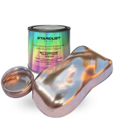 Pintura GoChrome dorada, bronce, cobre, platina