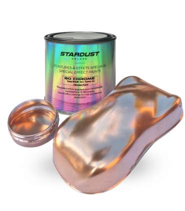 Pintura GoChrome dorada, bronce, cobre, platina