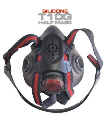 Máscara para pintura con cartucho de silicona T10G para pintura