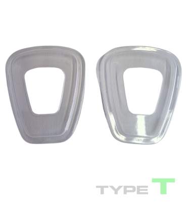 Soporte de sujeción para el prefiltro de una mascarilla respiratoria para carrocerías de automóviles