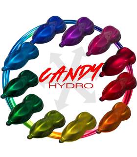 Tintas transparentes Candy concentradas hidrosolubles 60 ml