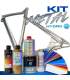 Kit completo de pintura con efecto metalizado o nacarado para bicicleta – 37 colores a elegir