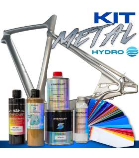 Kit completo de pintura con efecto metalizado o nacarado para bicicleta – 37 colores a elegir
