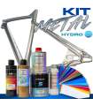 Kit completo de pintura con efecto metalizado o nacarado para bicicleta – 37 colores a elegir