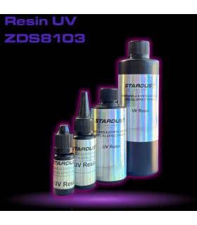 Resina UV STARDUST – secado Led 30 segundos