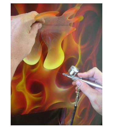 Plantilla Stardust para llamas True Fire