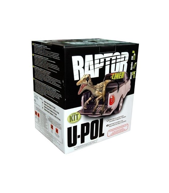 Kit RAPTOR 4 Litros - Revestimiento de poliuretano de alta resistencia para camionetas