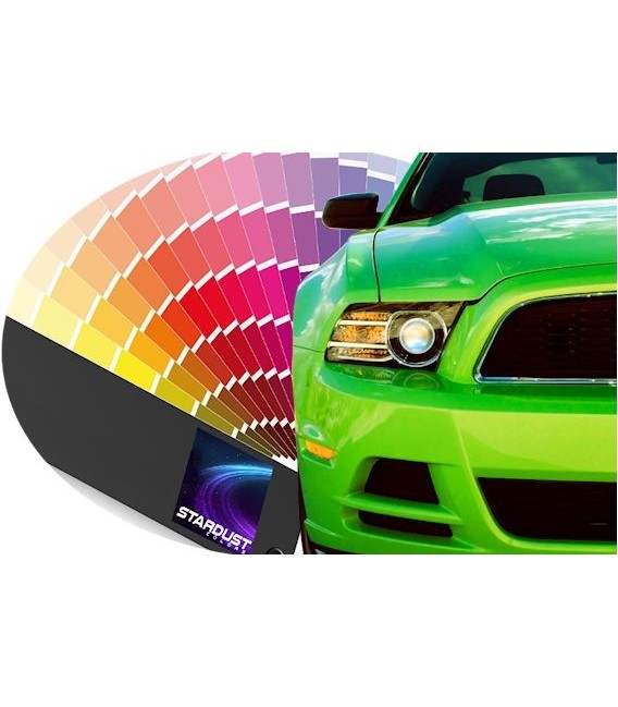 Pintura bicapa disuelta en barniz para automóviles - color de fabricante