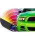 Pintura bicapa disuelta en barniz para automóviles - color de fabricante