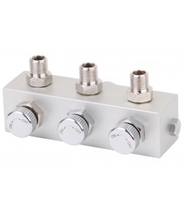 More about Repartidor triple - Triple conector neumático para aerógrafos