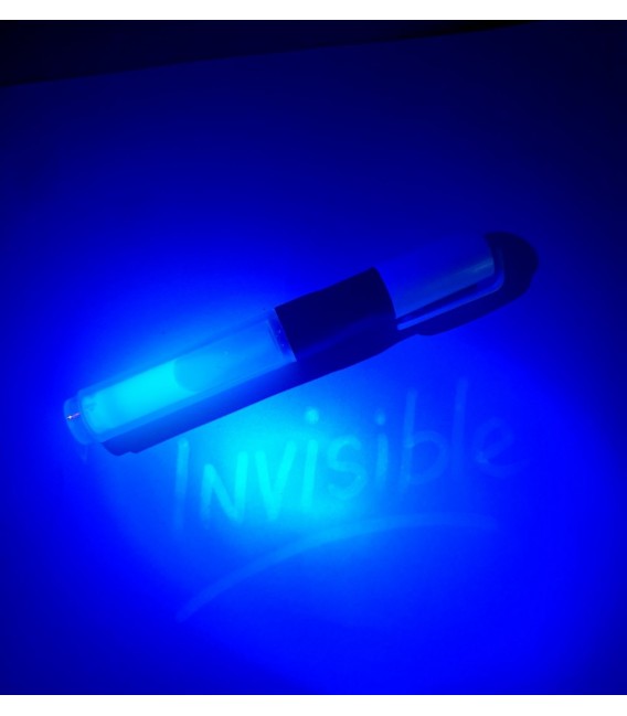 Marcador fluorescente invisible ultravioleta