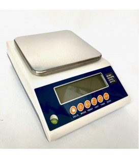 Báscula Precisión Balanza Digital Cromada 5 Kg.(1 Gramo) para tintes