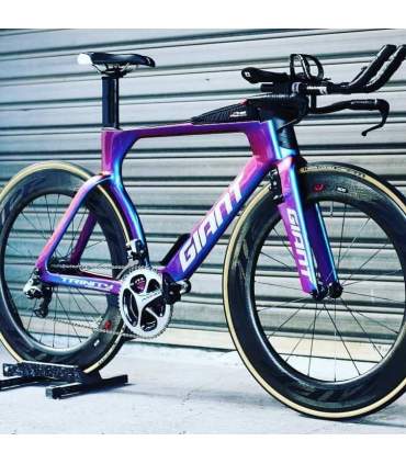 Kit completo para bicicleta - pintura con efecto camaleón