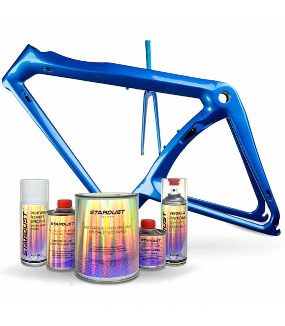 Kit completo de pintura nacarada para bicicleta