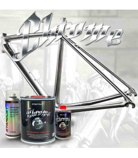 Pintura efecto cromo para bicicleta – kit completo de color a elegir - STARDUST BIKE